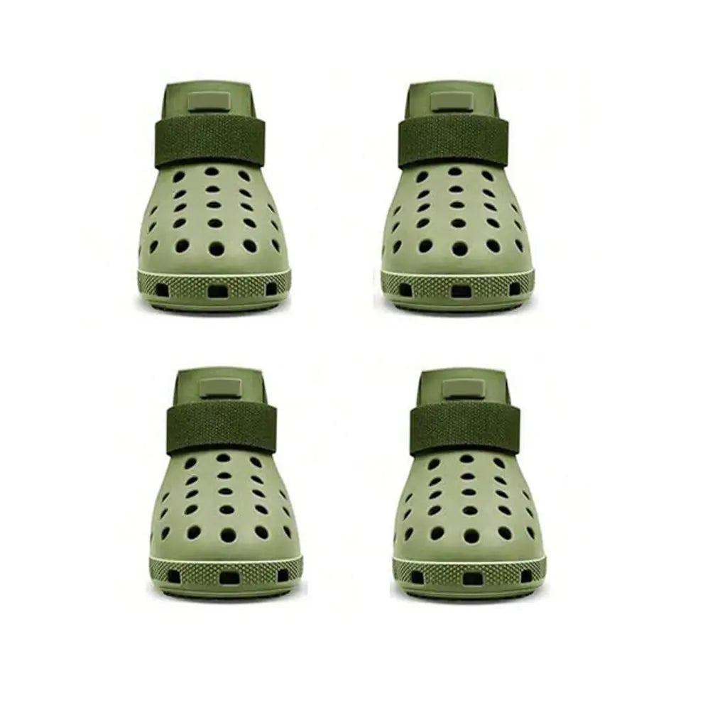 Breathable Pet Shoes, 4 Counts/Set Non-Slip Pet Shoes, Comfortable Pet Paws Protective Shoes, Pet Supplies for All Seasons