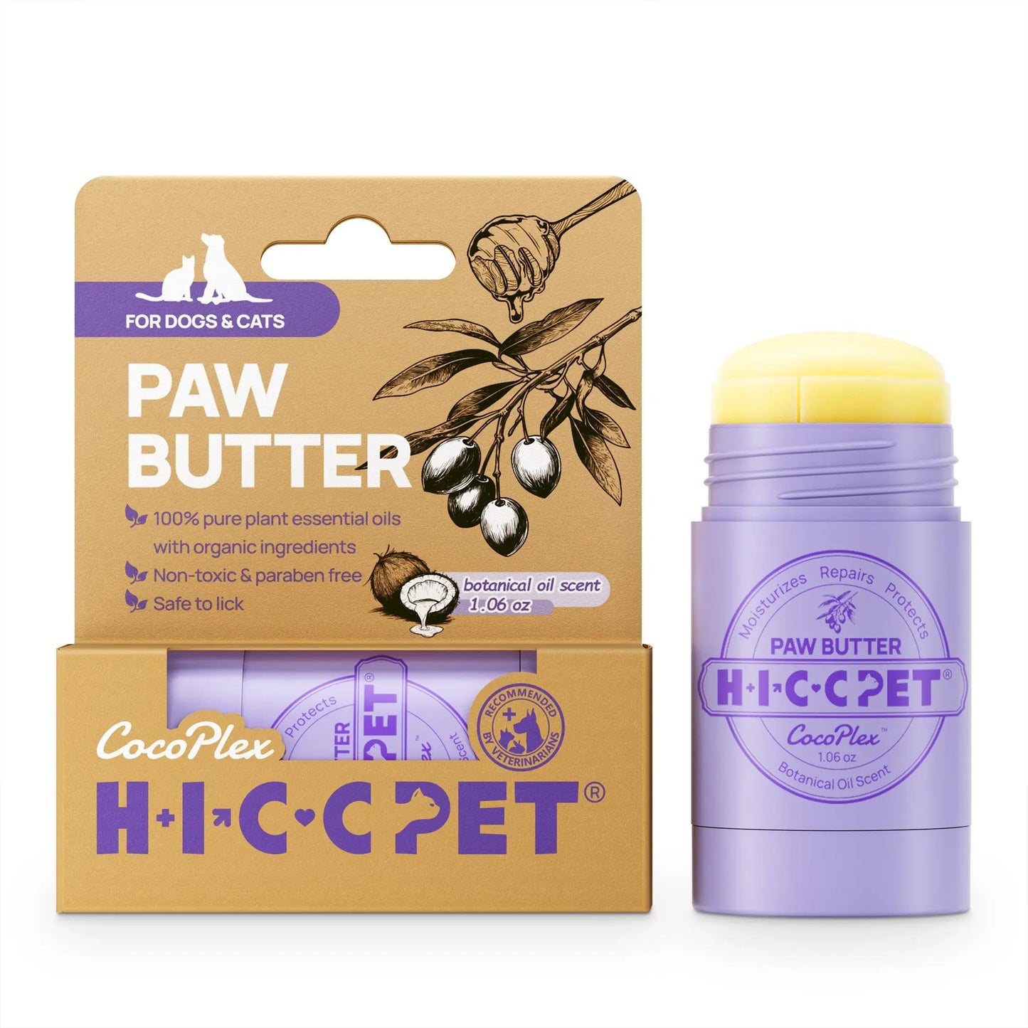HICC PET Tear Stain Eye Balm Butter for Dogs - Coconut Oil Infused Grooming Product with Stain Lift, Cleaner, Removal, Hydrating Care to Cleanse, Soothe Surrounding Area for Brighter Look,#Summervibes #Petlover