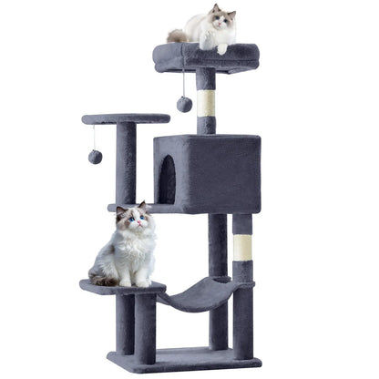 【New Size】 Cat Climbing Shelf, Post Cascading Cat Climbing Shelf, Indoor Playhouse, Cozy Nest, Durable, Space-Saving Design, Gift for Pet Owners