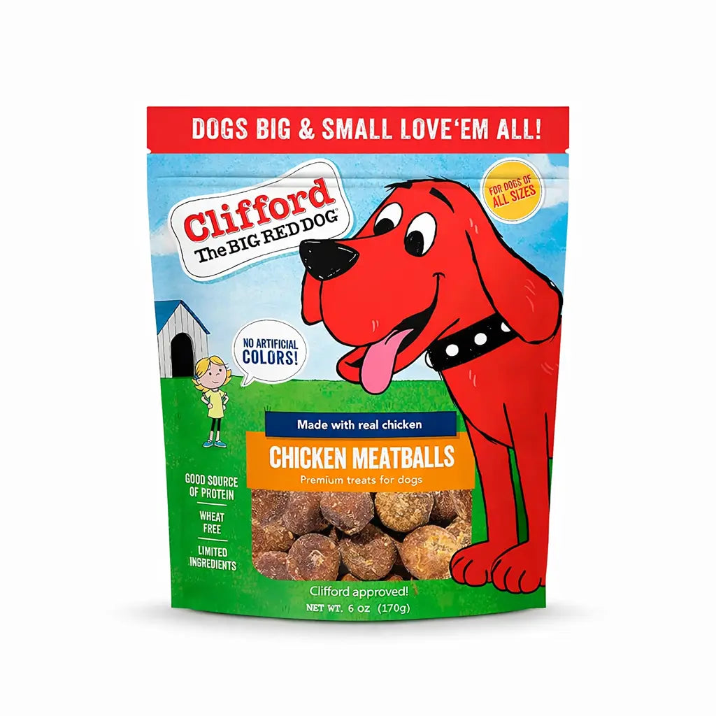 Clifford Dog Treats – Mini Burger, Chicken Meatball, Mini Chicken Training Dog Treats