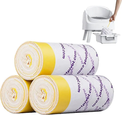 Autoscooper 11 by Petpivot Waste Bags for Automatic Litter Boxes, 60-Pack
