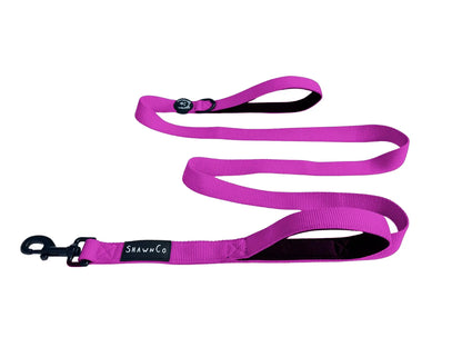 Shawnco | Dream Walk Dog Leash- Premium, Nylon Pet Leash with Soft Neoprene Handle for Small, Medium and Large Dogs