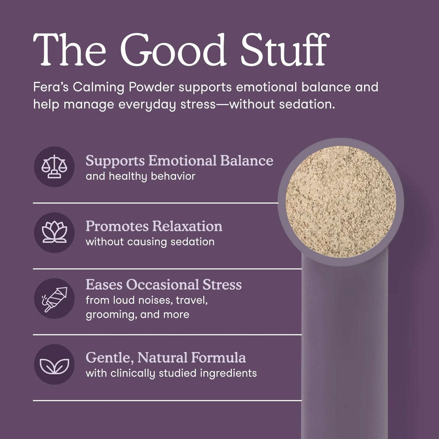 Fera Pets Calming Support for Dogs & Cats – Vet‑Formulated Supplement with L‑Theanine, GABA, Ashwagandha & Probiotics