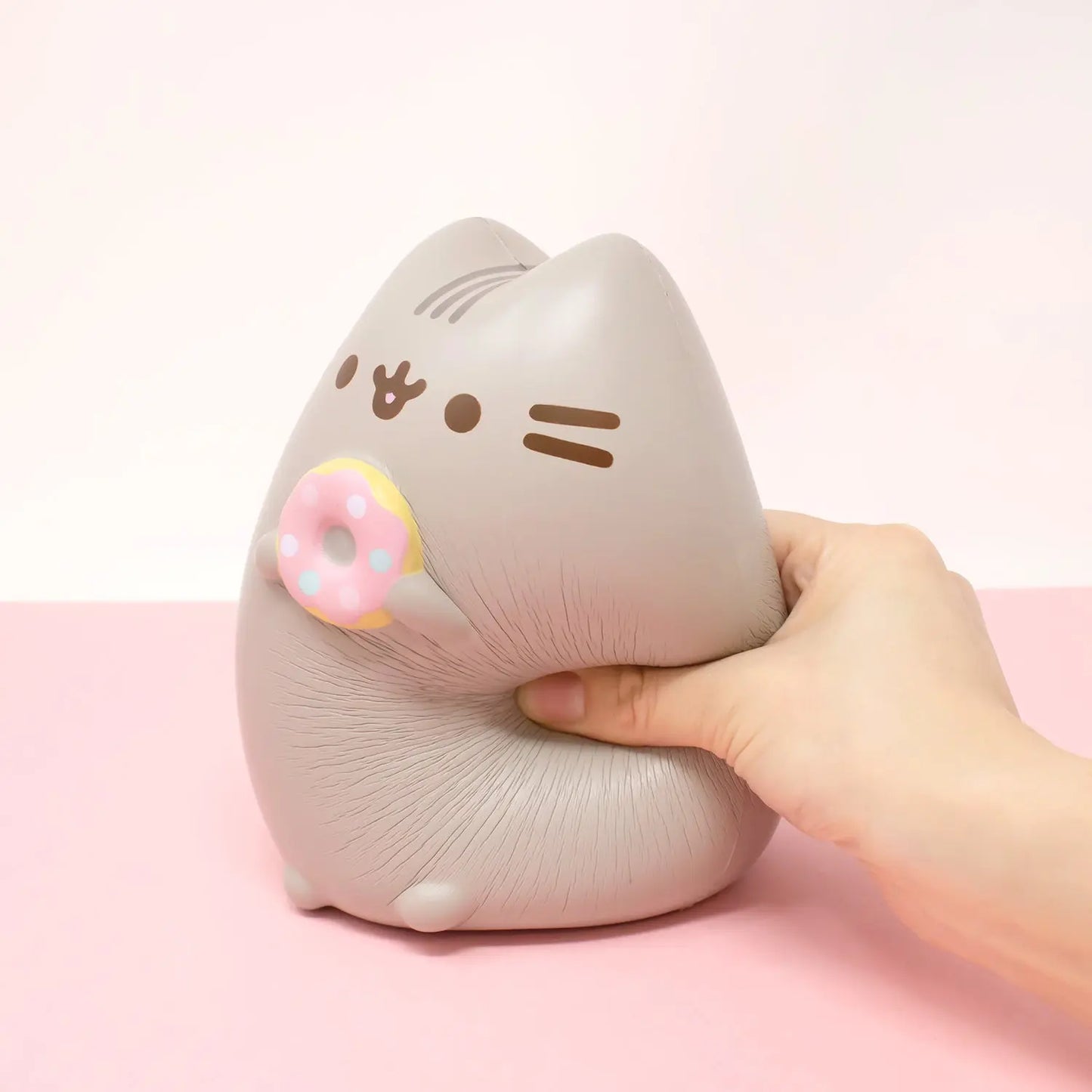 Hamee Pusheen the Cat Jumbo Squishy - Cute Slow Rising Scented Stress Reliever Fidget Toy