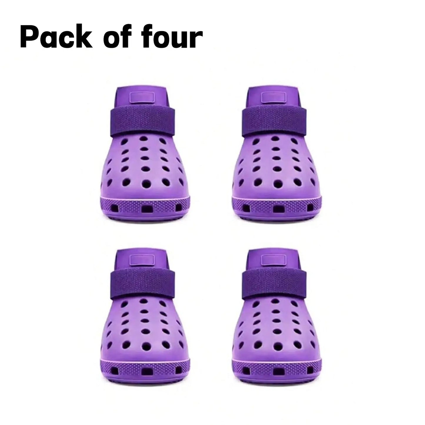 Breathable Pet Shoes, 4 Counts/Set Non-Slip Pet Shoes, Comfortable Pet Paws Protective Shoes, Pet Supplies for All Seasons