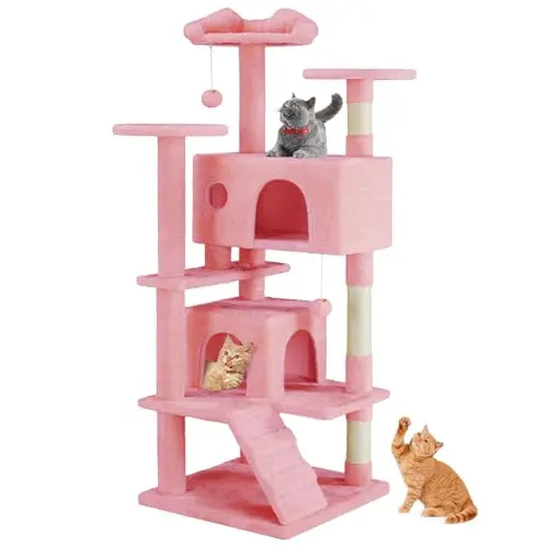 【New Size】 Cat Climbing Shelf, Post Cascading Cat Climbing Shelf, Indoor Playhouse, Cozy Nest, Durable, Space-Saving Design, Gift for Pet Owners