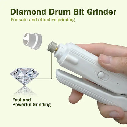 Summervibes Professional 2-in-1 Electric Nail Clipper and Grinder for Pets - Ultra Quiet, Rechargeable, and Efficient for Dogs and Cats of All Sizes