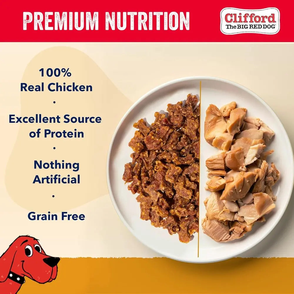 Clifford Dog Treats – Mini Burger, Chicken Meatball, Mini Chicken Training Dog Treats