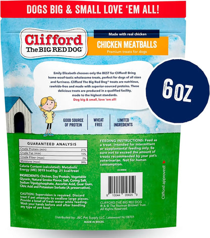 Clifford Dog Treats – Mini Burger, Chicken Meatball, Mini Chicken Training Dog Treats
