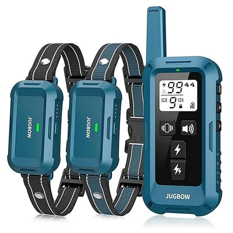 Jugbow Dog Collar - 4200FT Dog Collar with Remote, IPX8 Waterproof Electric Collar with 4 Training Modes, Outdoor Rechargeable E-Collar-Dt68 #Summervibes #Petlovers