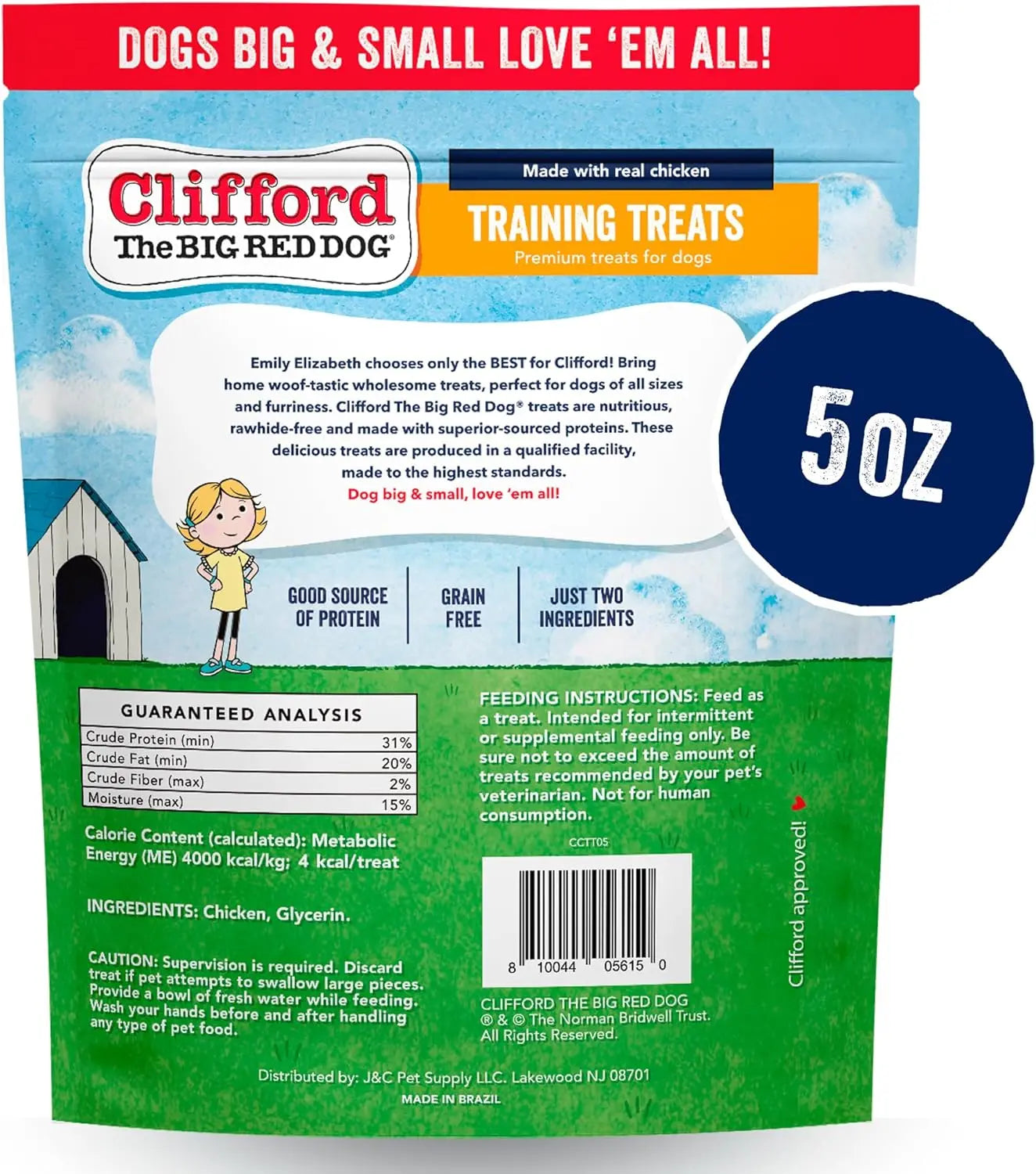 Clifford Dog Treats – Mini Burger, Chicken Meatball, Mini Chicken Training Dog Treats