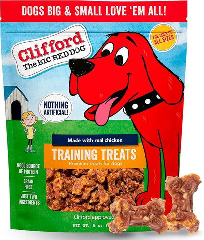 Clifford Dog Treats – Mini Burger, Chicken Meatball, Mini Chicken Training Dog Treats