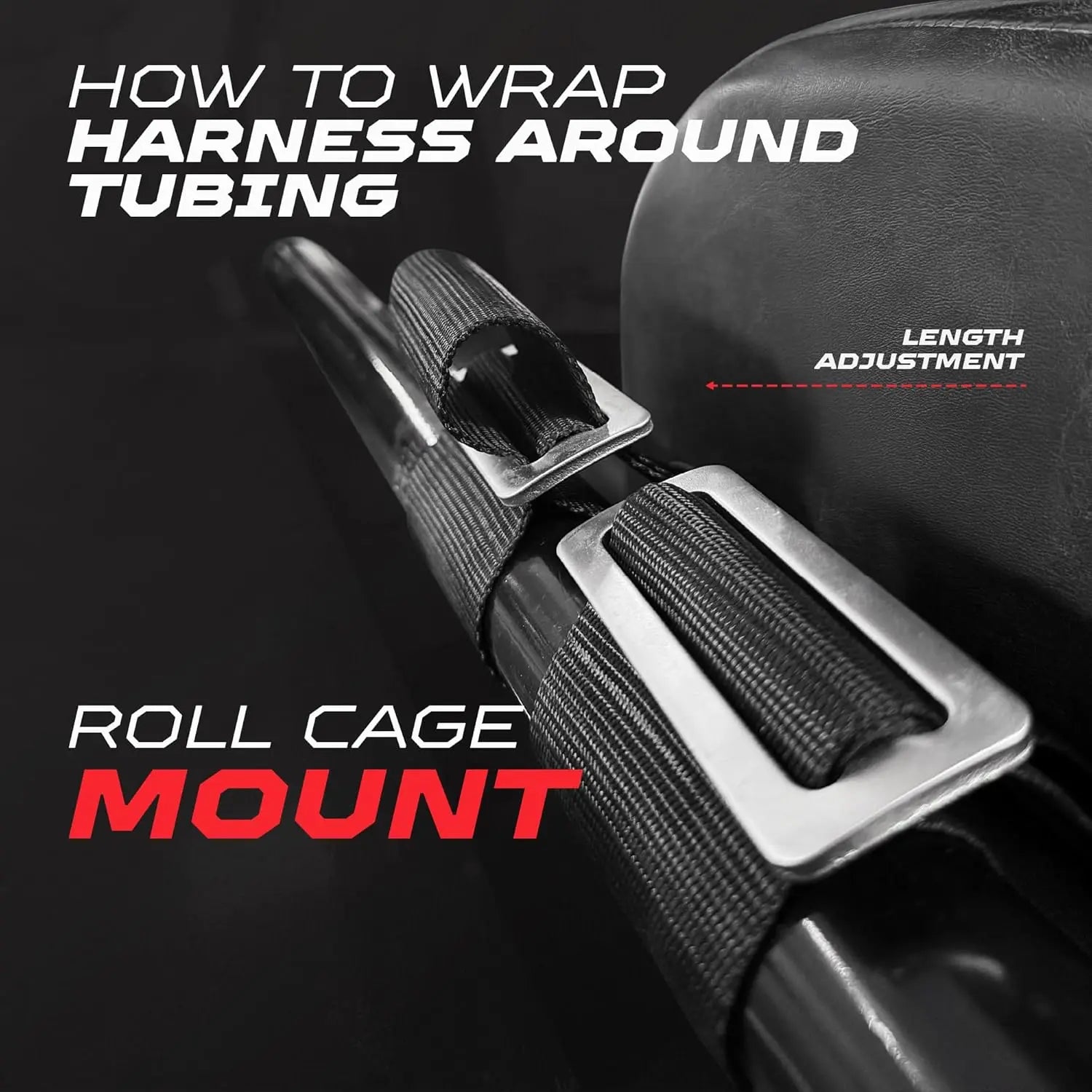50 Caliber Racing 2" & 3" 4 Point Harness with Push Button Release Ultra Kush Padding for Comfort Adjustable for All Sizes